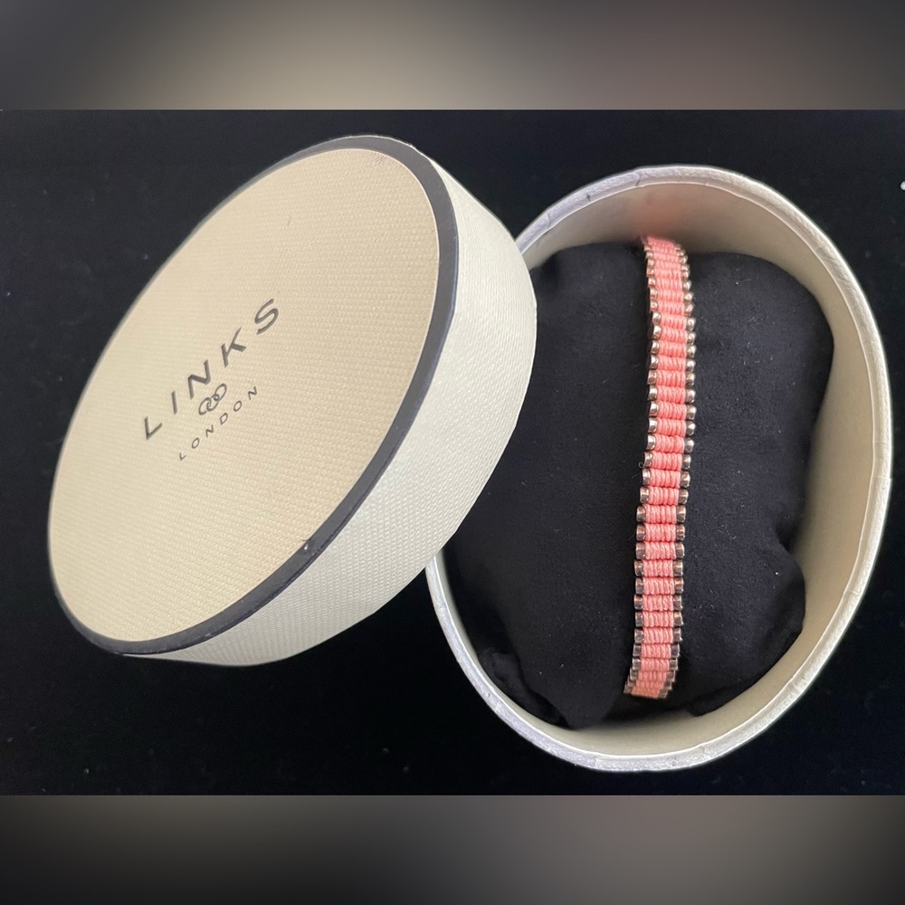 Links of London Rose Gold Mini Friendship Bracelet